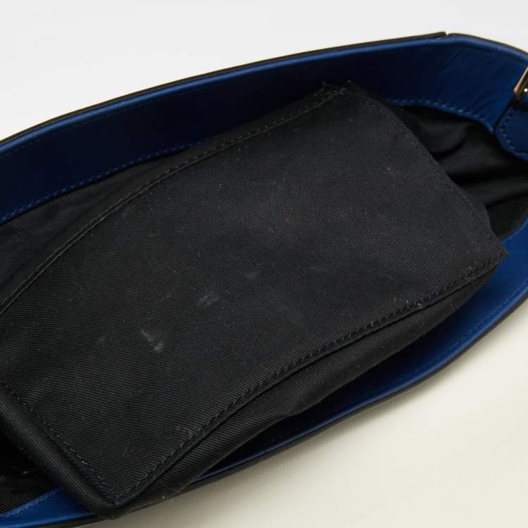 Pre Owned DKNY Multicolor Leather Greenwich Shoulder Bag