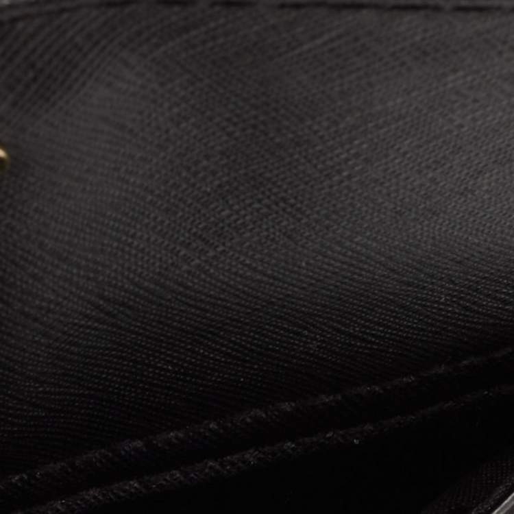 Pre Owned DKNY Black Saffiano Leather Shoulder Bag