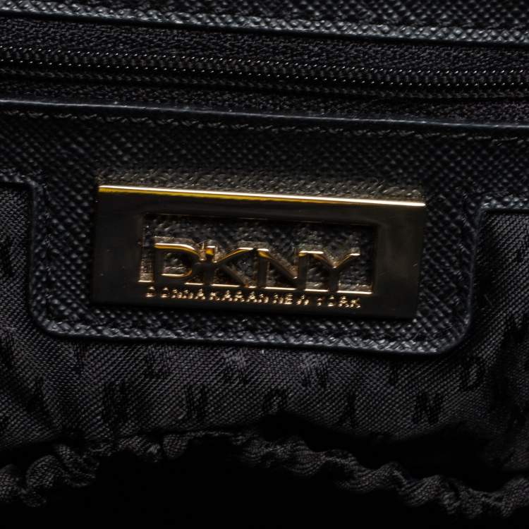 مملوكة مسبقًا DKNY Burgundy Leather Zip Tote