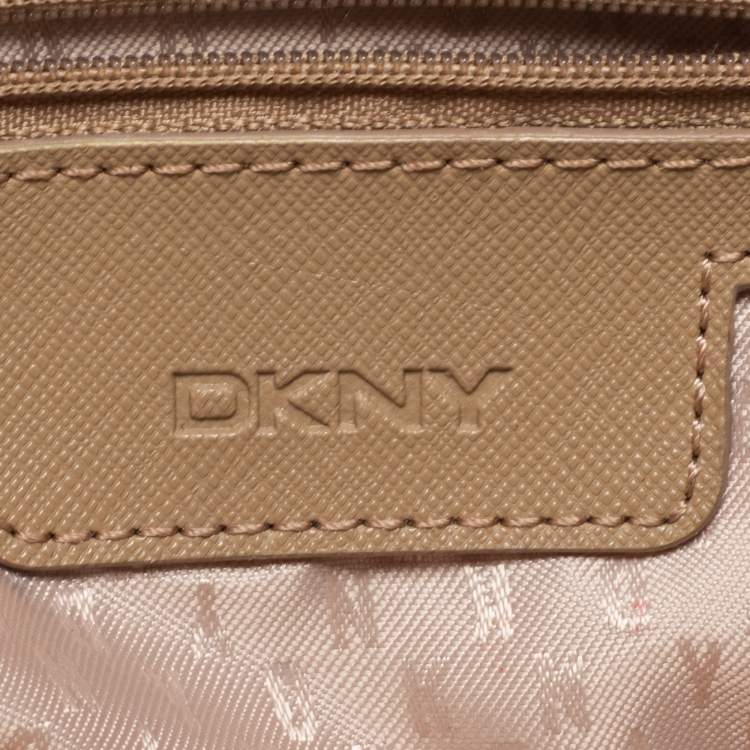 Pre Owned DKNY Pale Blue Leather Chelsea Satchel