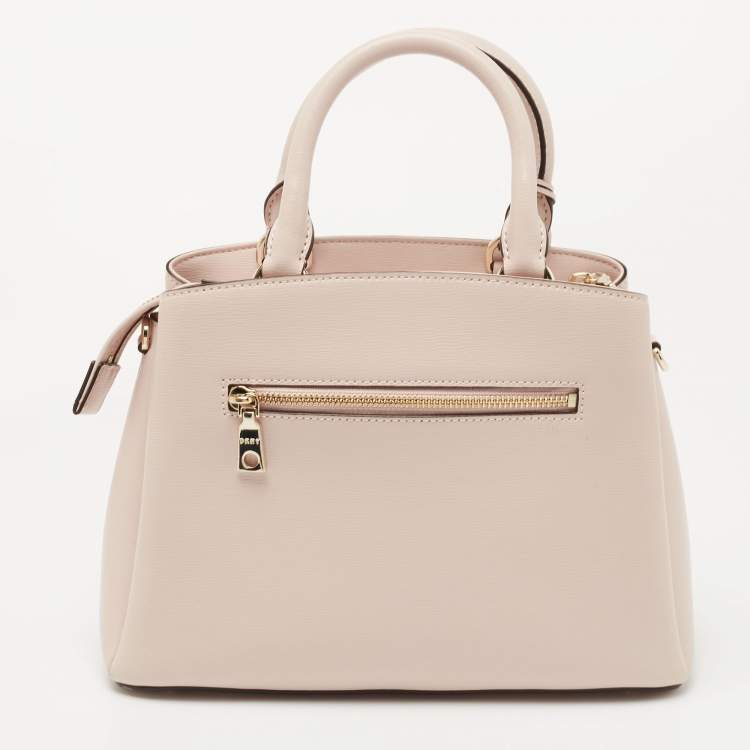 Pre Owned DKNY Pink Leather Paige Dome Satchel