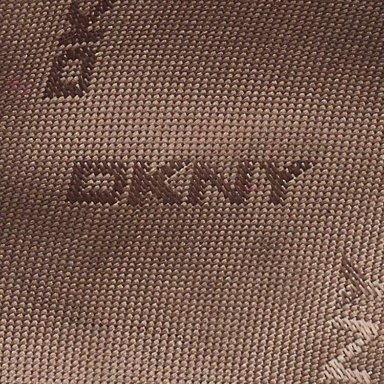 Pre Owned DKNY Beige Leather Flap Chain Shoulder Bag