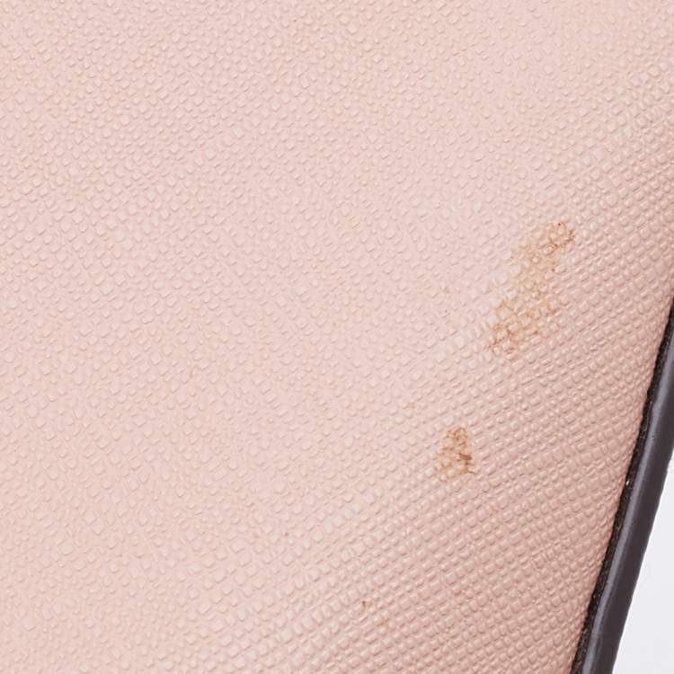 Pre Owned DKNY Pink Leather Bryant Park Tote