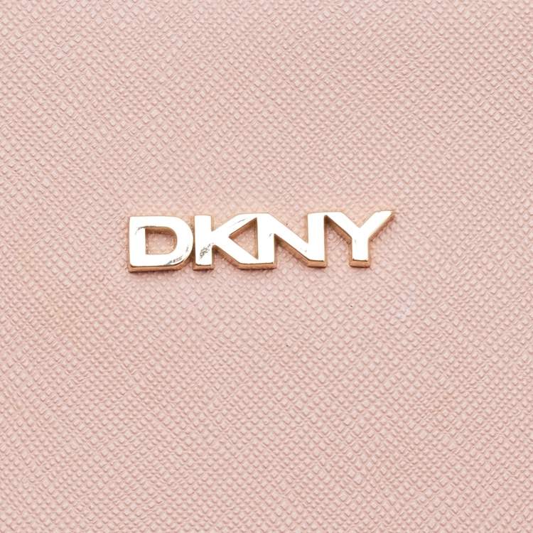 Pre Owned DKNY Pink Leather Bryant Park Tote