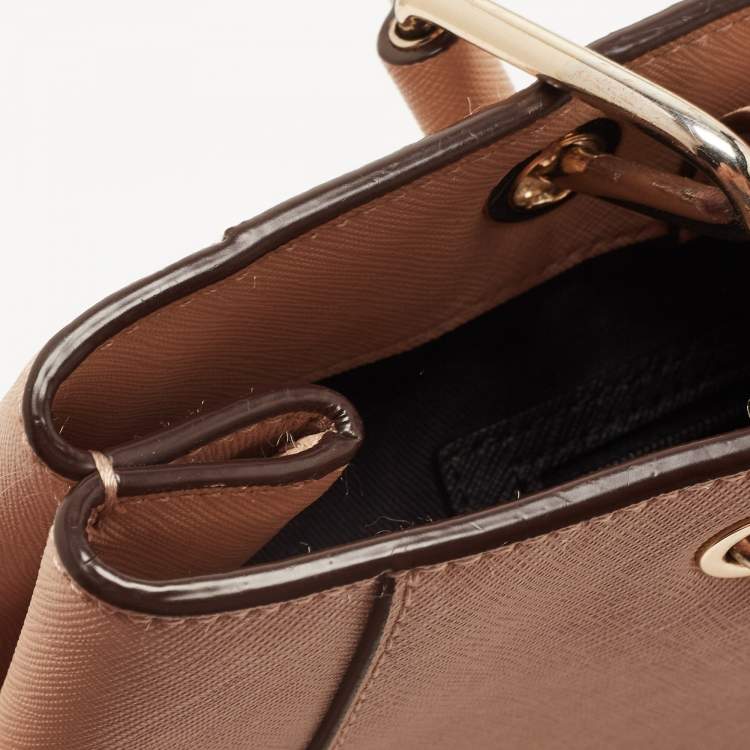 Pre Owned DKNY Beige Leather Tote