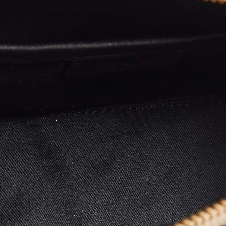 Pre Owned DKNY Beige Leather Crossbody Bag