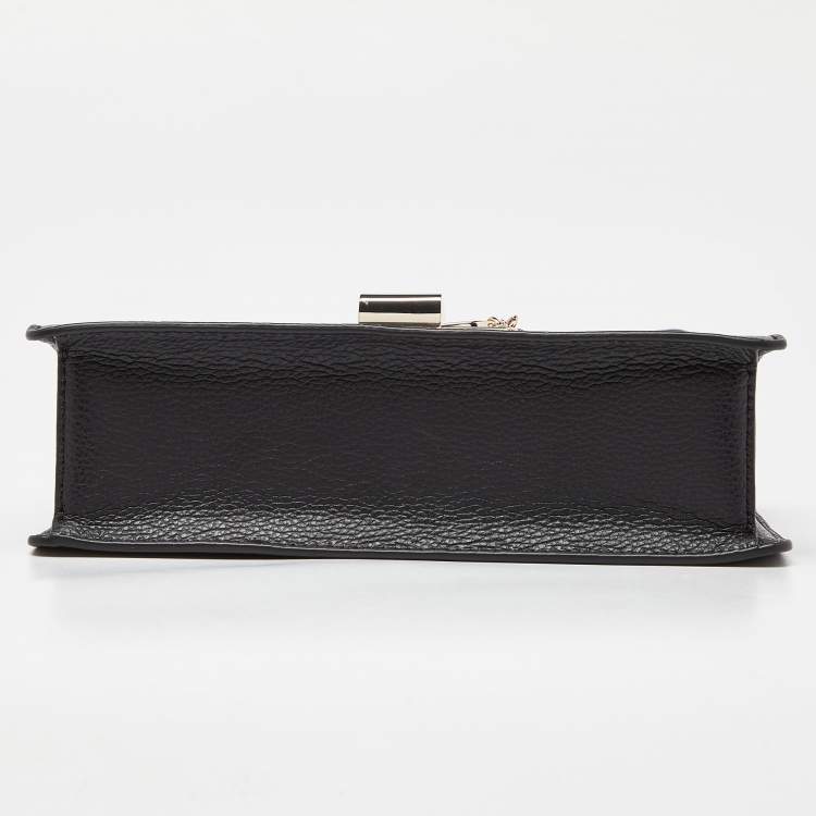 Pre Owned Dkny Black Leather Elissa Crossbody Bag