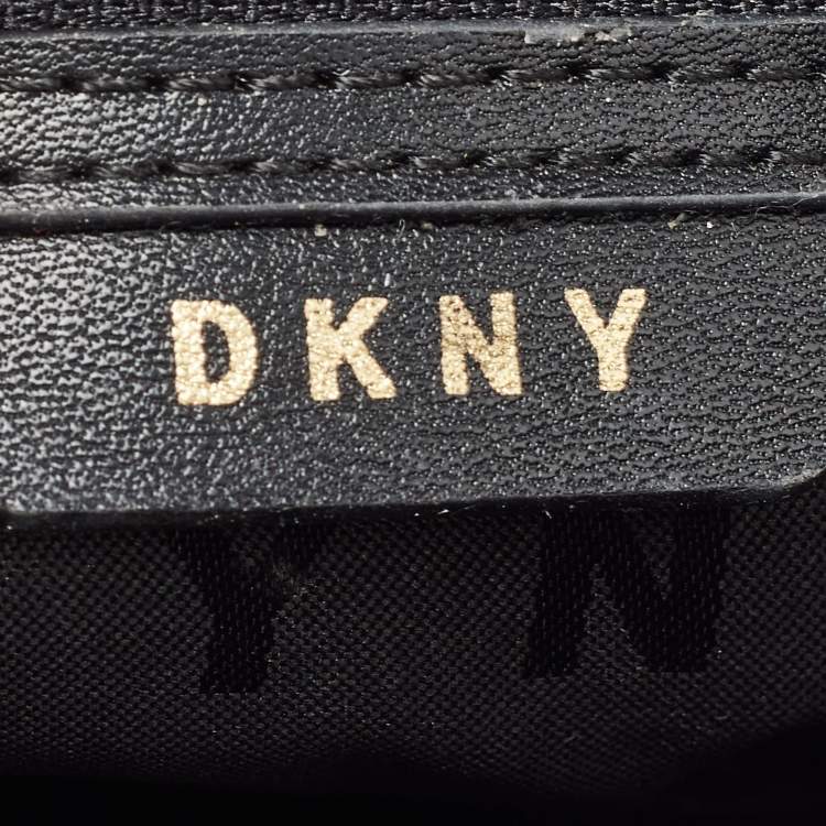 مملوكة مسبقًا DKNY Red Leather Bryant Dome Crossbody Bag