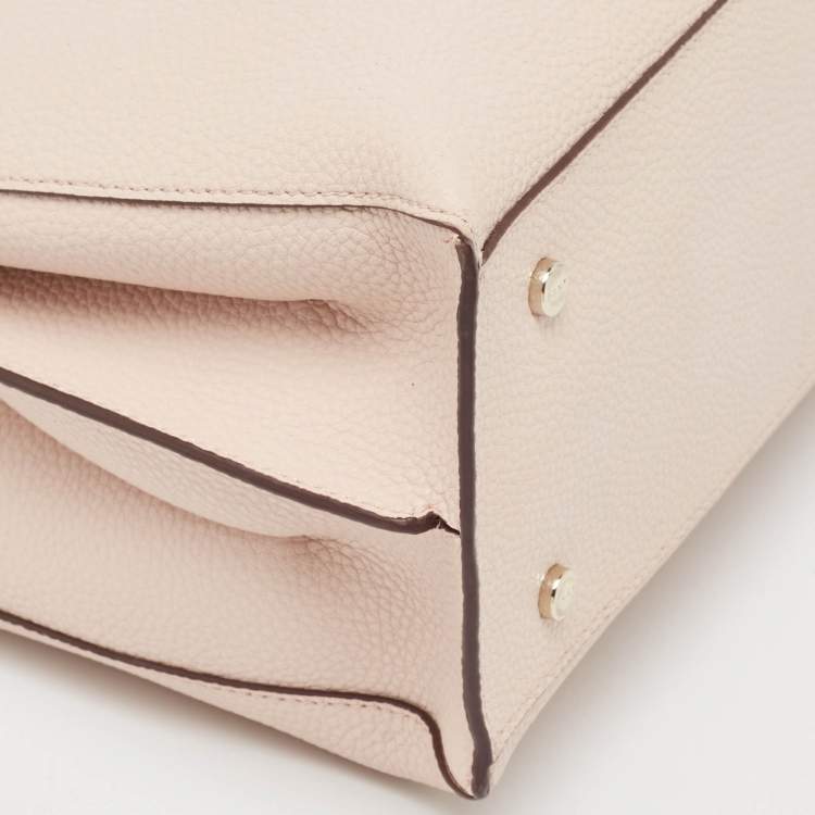 Pre Owned DKNY Pink Pebble Leather Noho Tote