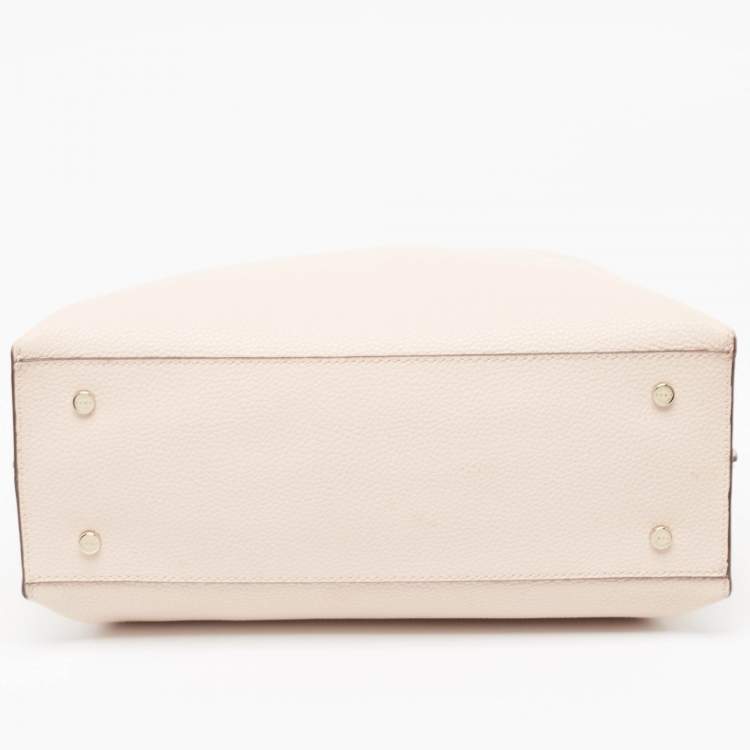 Pre Owned DKNY Pink Pebble Leather Noho Tote