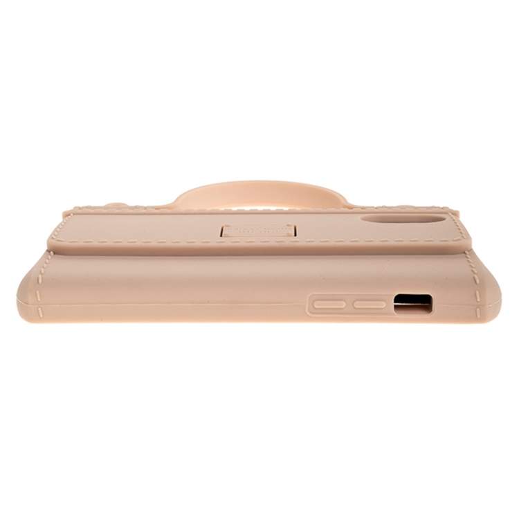 Pre Owned Dolce & Gabbana Peach Rubber Sicily iPhone X - XS Chain Case