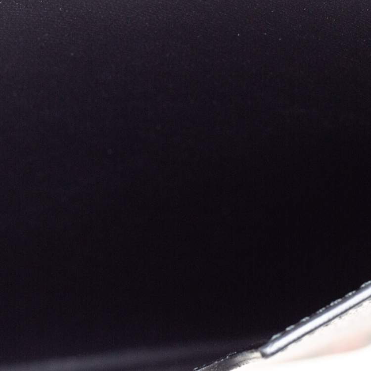 Pre Owned Dolce & Gabbana Black/Brown Leopard Print Coated Canvas iPad 2 Case