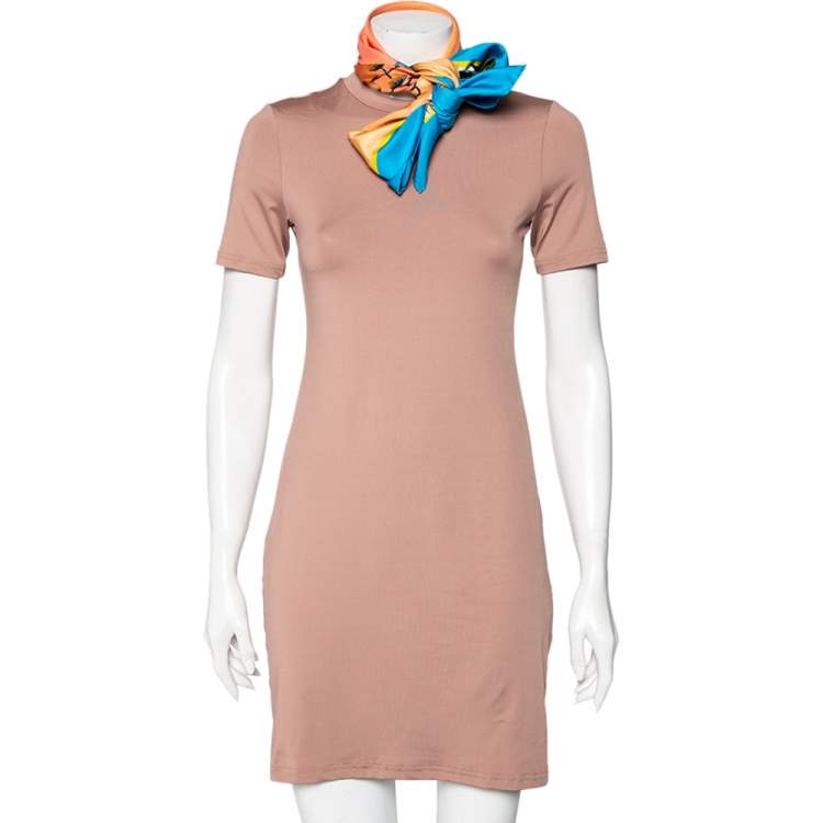 مملوكة مسبقًا Dolce & Gabbana Multicolored Capri Print Silk Square Scarf 