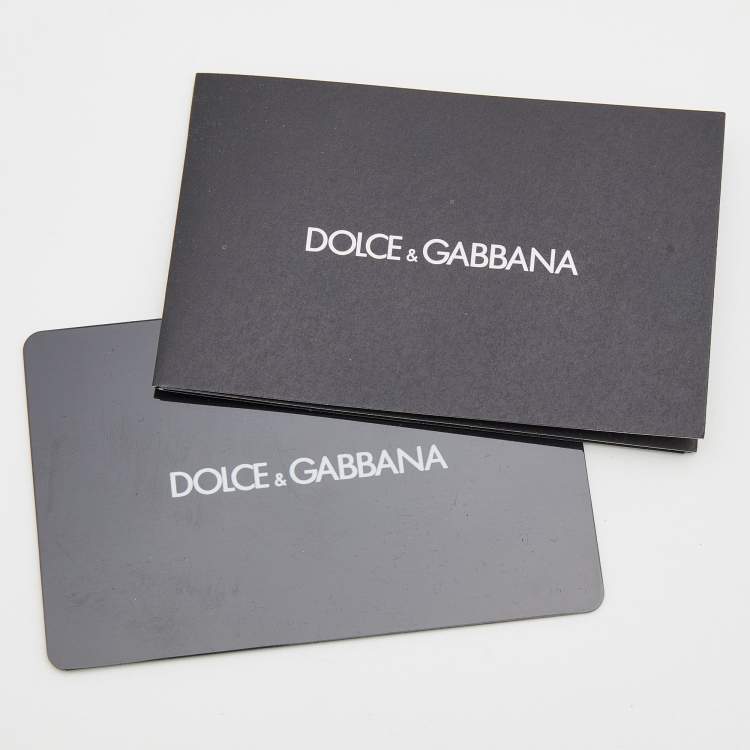 Pre Owned Dolce & Gabbana Black/Light Pink Leather DG Logo Reversible Belt 90 CM