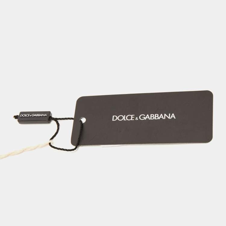 Pre Owned Dolce & Gabbana Yellow Majolica Print Silk Gauze Scarf 