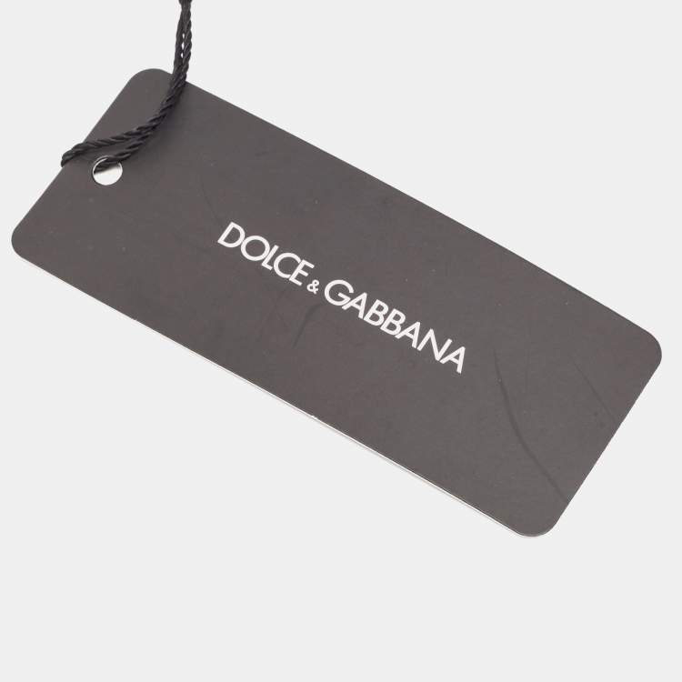 مملوكة مسبقًا Dolce & Gabbana Vintage Purple Satin Logo Patch Cap Size 56