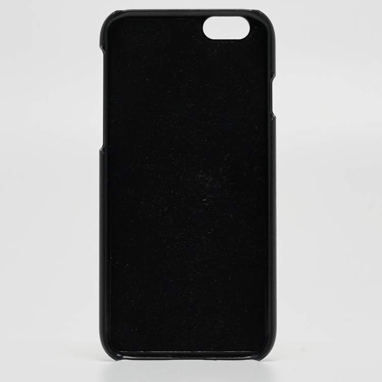 Pre Owned Dolce & Gabbana Multicolor Floral Print Leather iPhone 6 Case