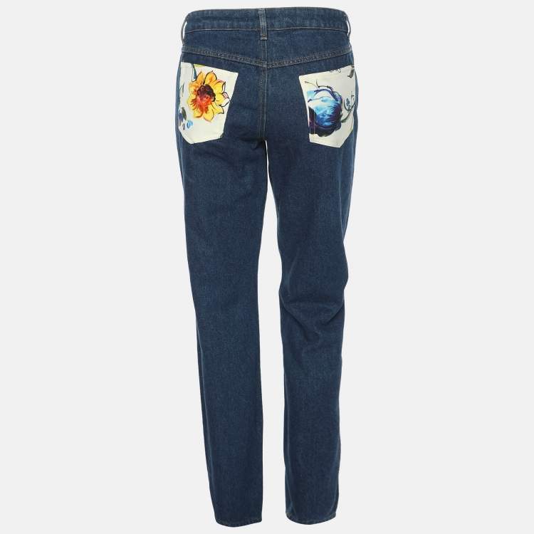 Pre Owned Dolce & Gabbana Blue Denim Jeans M