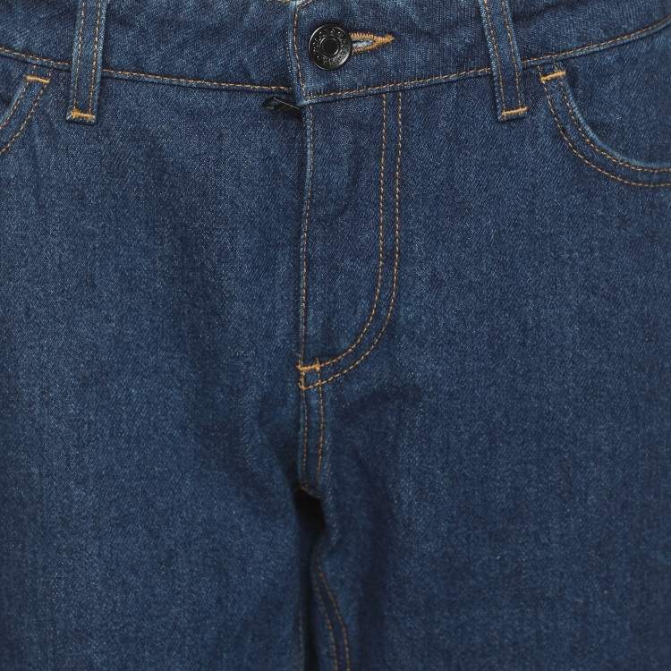 Pre Owned Dolce & Gabbana Blue Denim Jeans M
