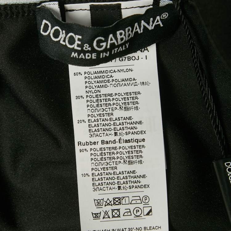 Pre Owned Dolce & Gabbana X Khaled Khaled Multicolor Flamingo Print Jersey Leggings M