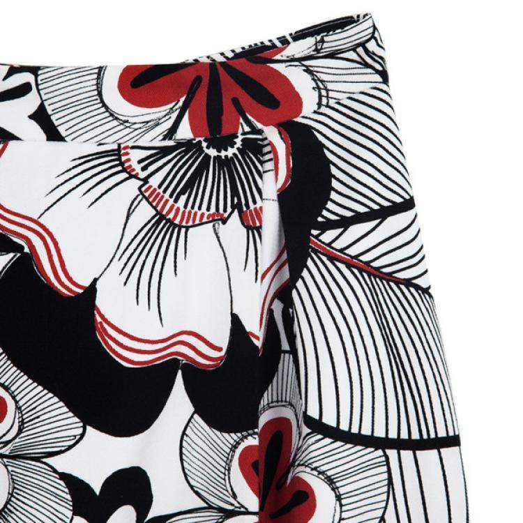 Pre Owned Dolce & Gabbana Floral Pencil Skirt S