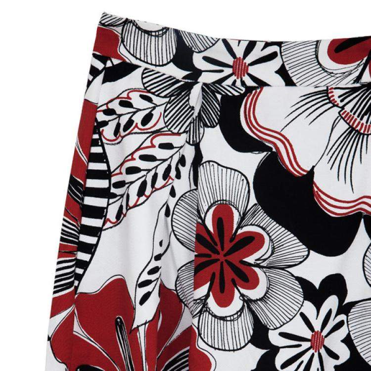 Pre Owned Dolce & Gabbana Floral Pencil Skirt S