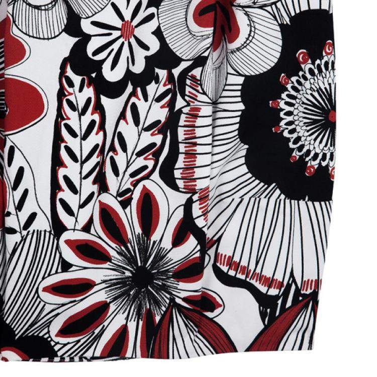 Pre Owned Dolce & Gabbana Floral Pencil Skirt S