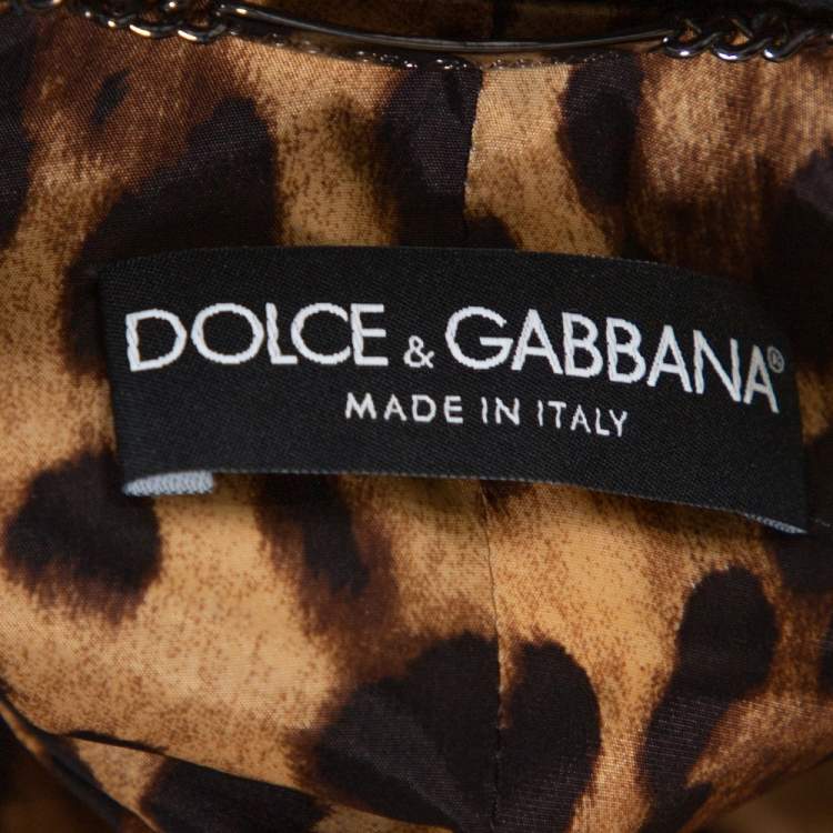 Pre Owned Dolce & Gabbana Black Stretch Wool Tailored Blazer L