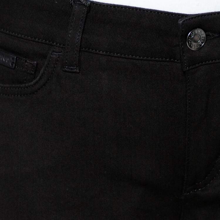 Pre Owned Dolce & Gabbana Black Cotton Pretty Fit Jeans M