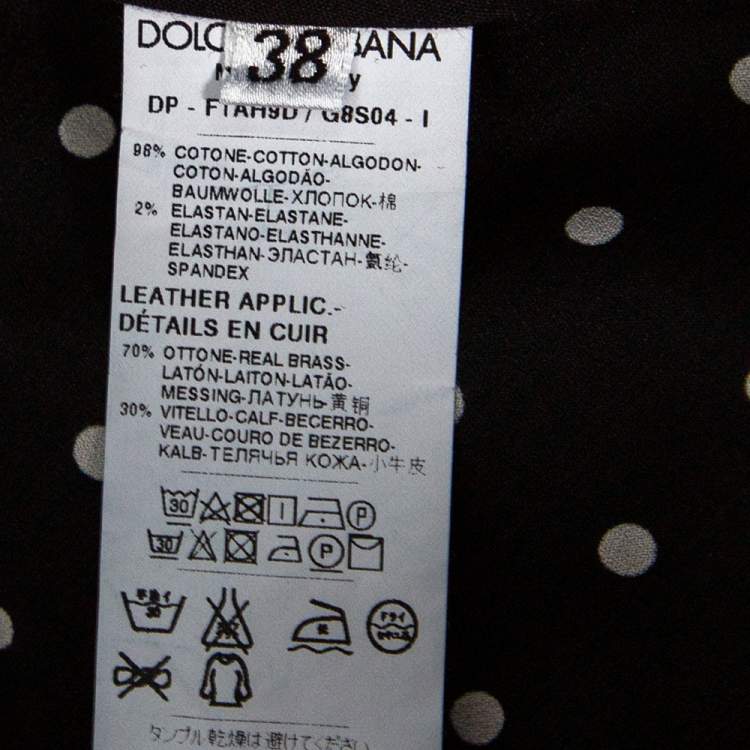 Pre Owned Dolce & Gabbana Indigo Dark Wash Denim Bootcut Cool Jeans S