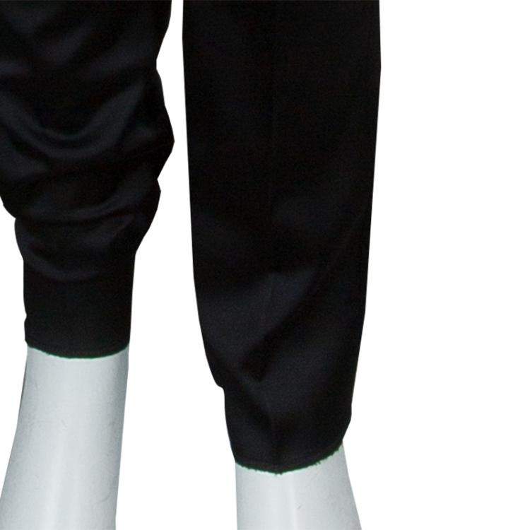 Pre Owned Dolce & Gabbana Black Satin Trousers S