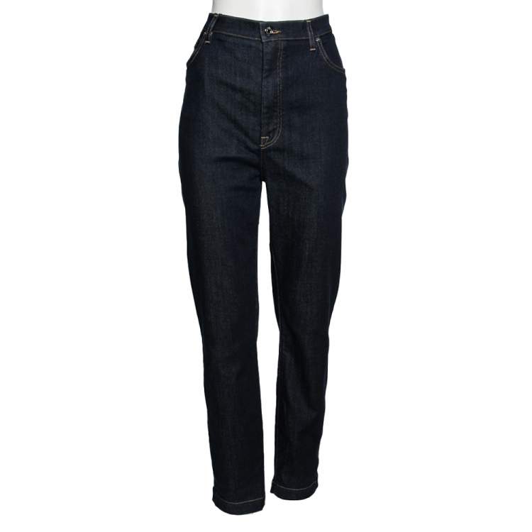 Pre Owned Dolce & Gabbana Blue Denim Grace Fit Jeans XL