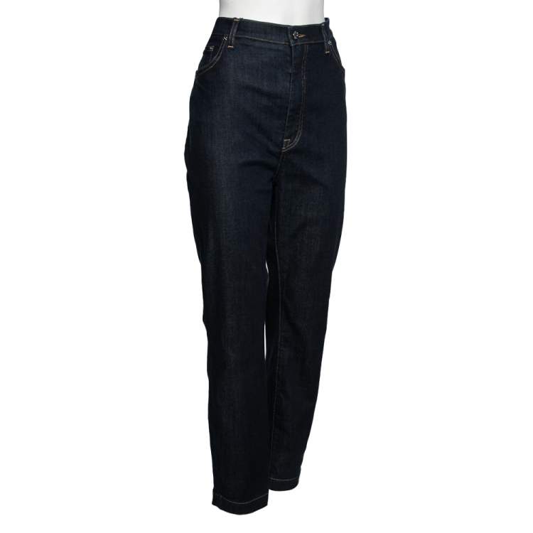 Pre Owned Dolce & Gabbana Blue Denim Grace Fit Jeans XL