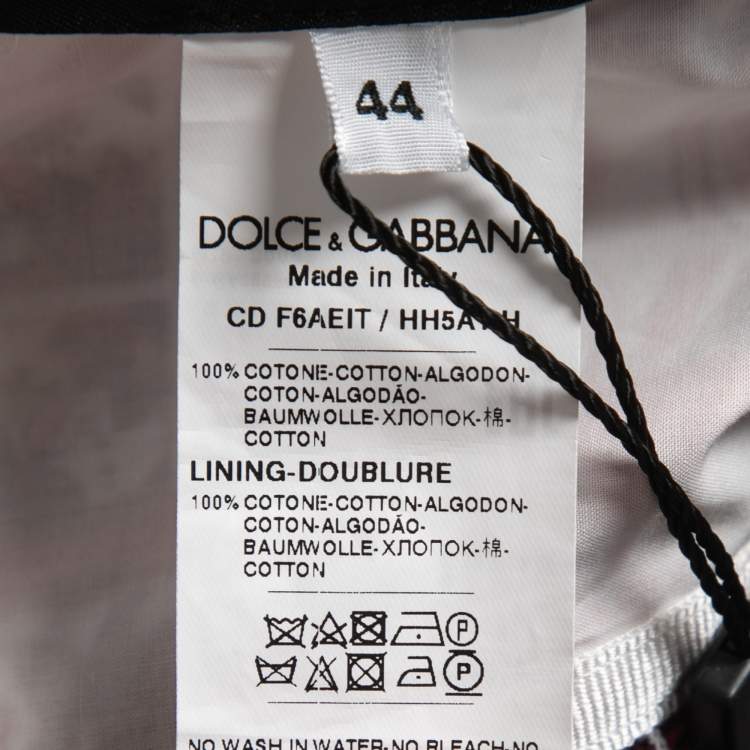 Pre Owned Dolce & Gabbana Pink Majolica Printed Cotton Maxi Dress M