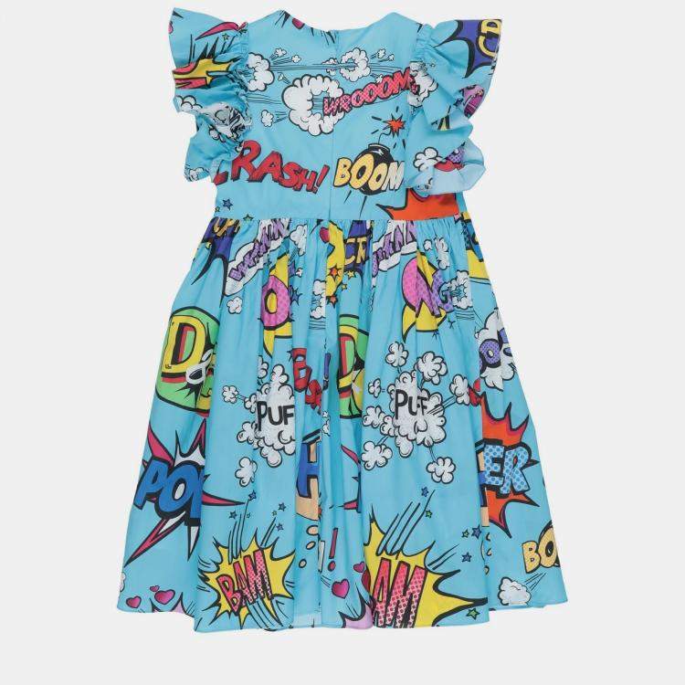Pre Owned Dolce & Gabbana Cotton Kids Dress 6