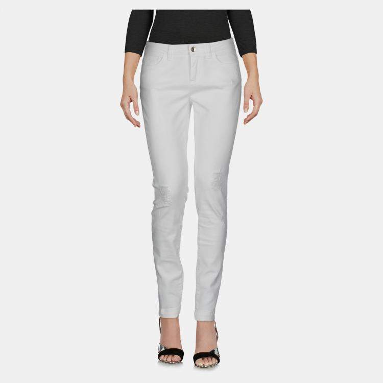 Pre Owned Dolce & Gabbana Cotton Jeans 40