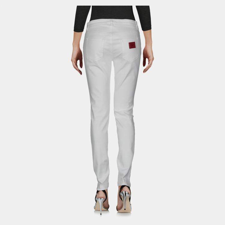 Pre Owned Dolce & Gabbana Cotton Jeans 40
