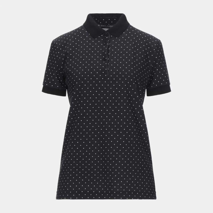 Pre Owned Dolce & Gabbana Cotton Polo Shirt 48