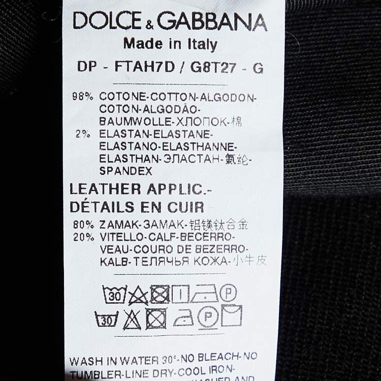 Pre Owned Dolce & Gabbana Black Denim Pretty Fit Jeans S/Waist 30"