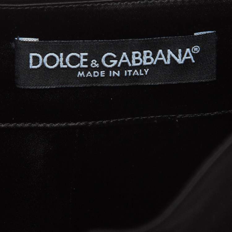 Pre Owned Dolce & Gabbana Black Satin Lace-Up Corset Style Mini Skirt XS
