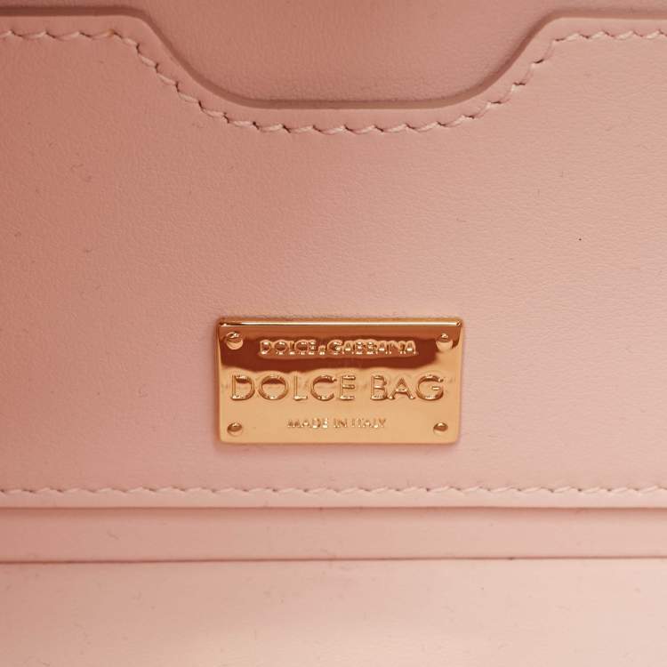 Pre Owned Dolce & Gabbana Red/Gold Acrylic and Patent Leather Dessert Embellished Dolce Box Bag