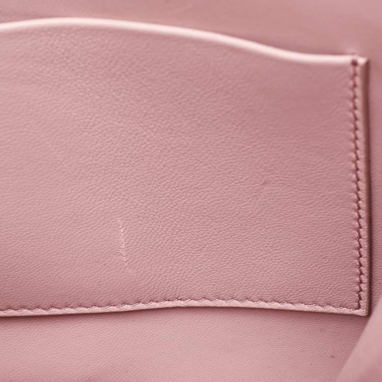 Pre Owned Dolce & Gabbana Beige Leather Lucia Shoulder Bag