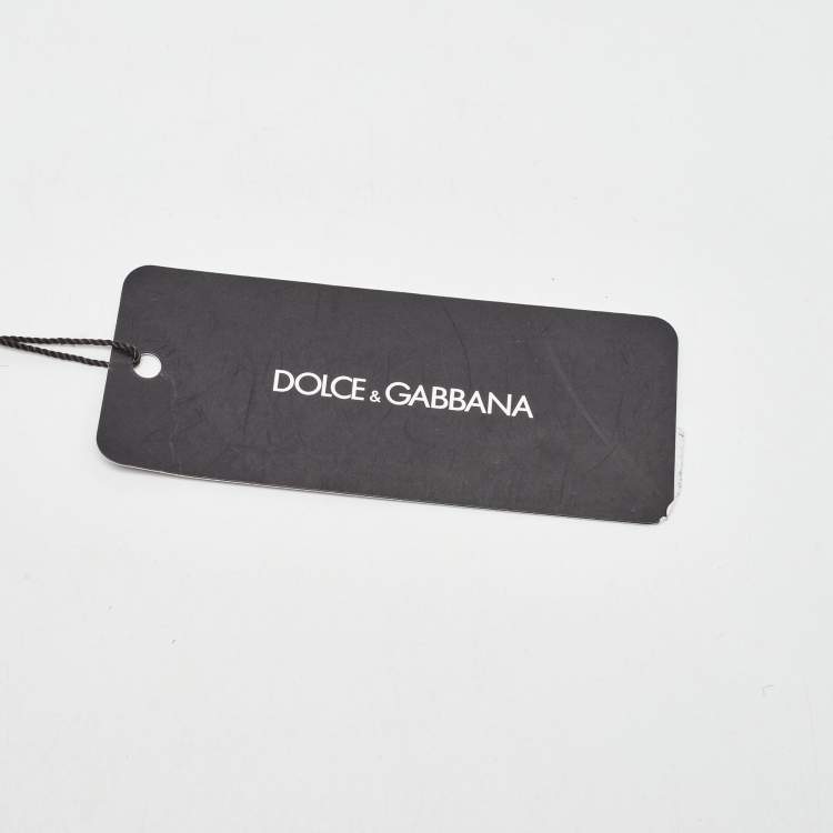 Pre Owned Dolce & Gabbana Beige Lace and Satin Flap Crossbody Bag
