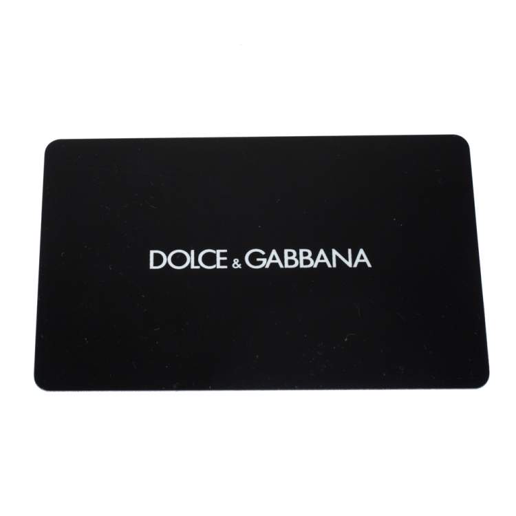 Pre Owned Dolce & Gabbana Metallic Silver Leather Millennials Chain Clutch