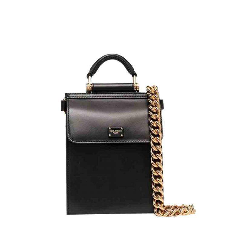 Dolce & Gabbana Black Mini Sicily 58 Bag Dolce & Gabbana | TLC