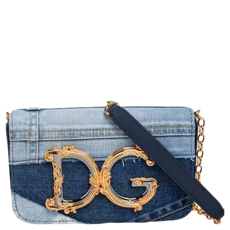 Dolce & Gabbana Denim Handbag with Large Gold Buckle Detail | Denim  handbags, Dolce and gabbana, Handbag