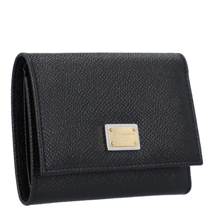 Dolce & Gabbana Card Holder Pouch In Dauphine Calfskin