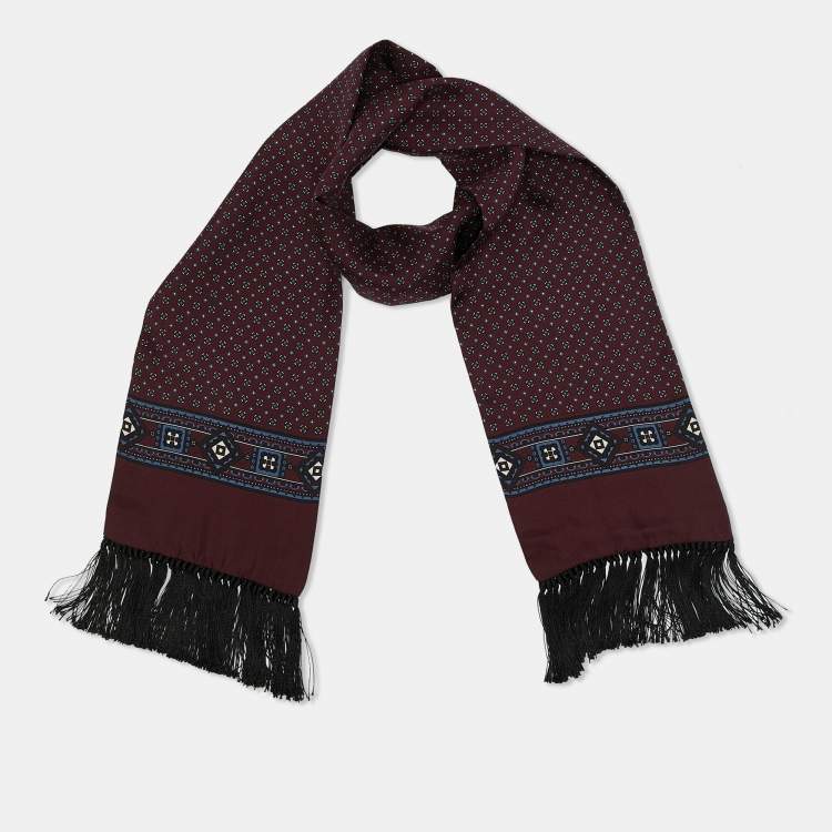 スカーフ DOLCE & GABBANA Woman Neck scarf Burgundy FN090RGDCUI HH5IY Dolce & Gabbana Silk scarf | Women's Accessories | Vitkac