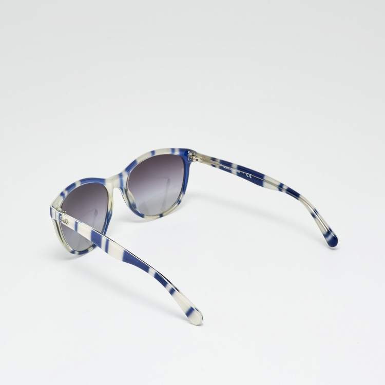 Pre Owned Dolce & Gabbana Blue/Black Gradient DD3091 Wayfarer Sunglasses