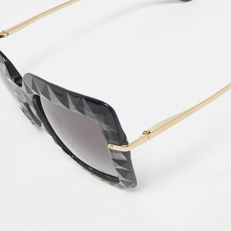 Pre Owned Dolce & Gabbana Black Gradient DG111 Square Sunglasses
